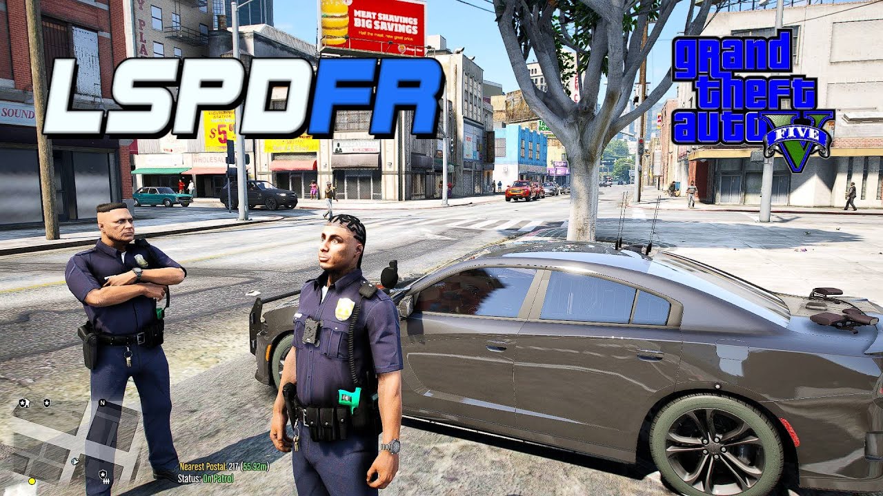 WEDNESDAY  SHIFT  SLICK TOP CHARGER  | GTA V LSPDFR MODS 🚔