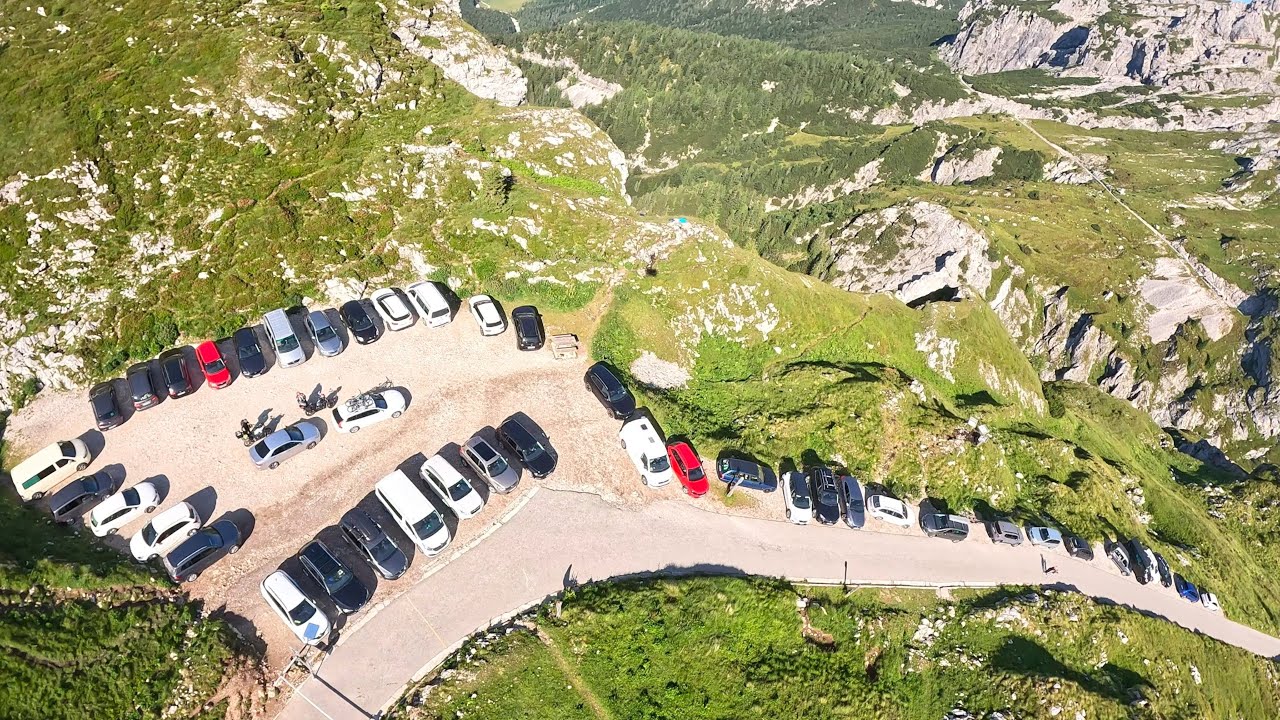 Parking Lot Flyby / Mangart Top / Wingsuit Base Jump / 2025