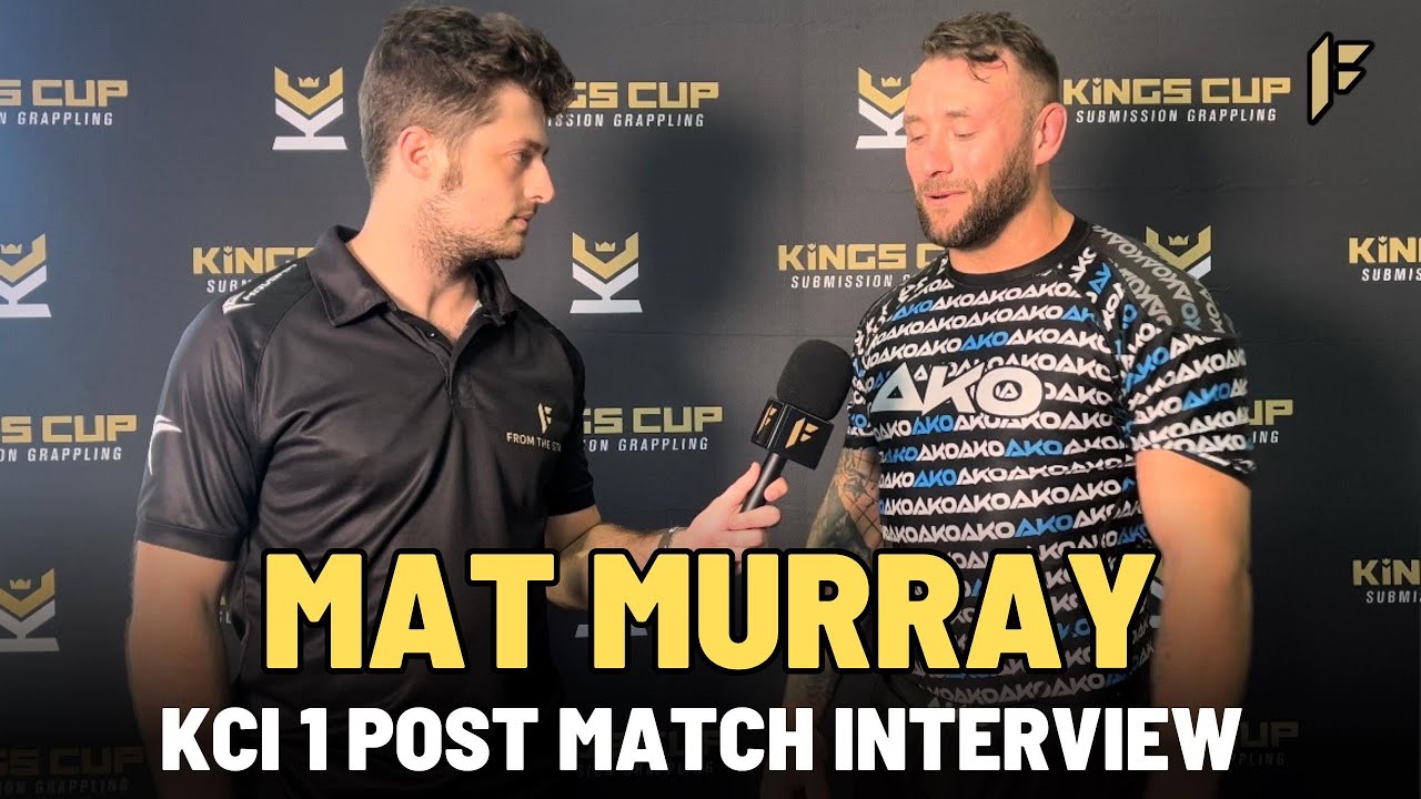 KINGS CUP INVITATIONAL 1: Mat Murray Talks DOMINANT SUBMISSION VICTORY