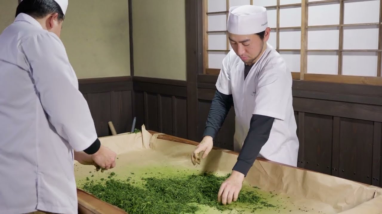 【お茶の京都】宇治田原町の伝統行事「新春手もみ茶奉納」(ロング版）