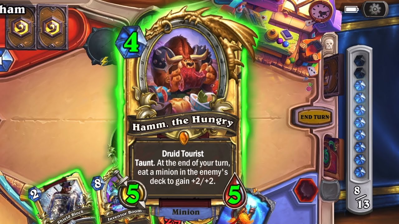 Control taunt armor warrior deck Perils in Paradise (Druid tourist) can make it legend