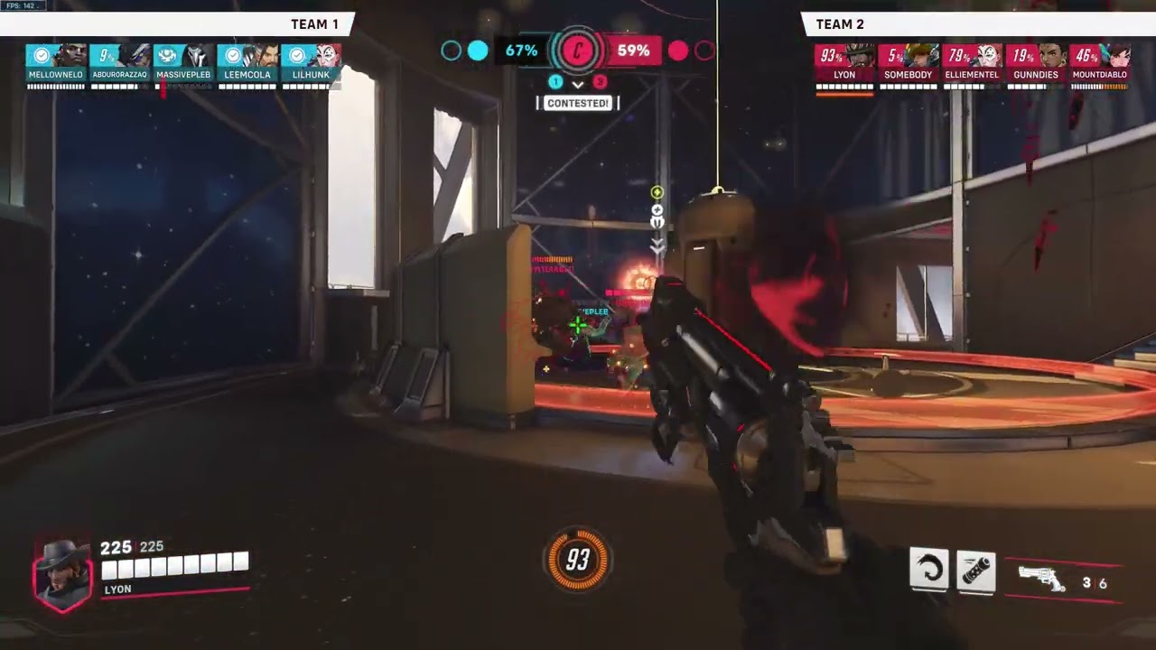 Overwatch Gameplay with CORSAIR NIGHTSABRE Gaming Mouse