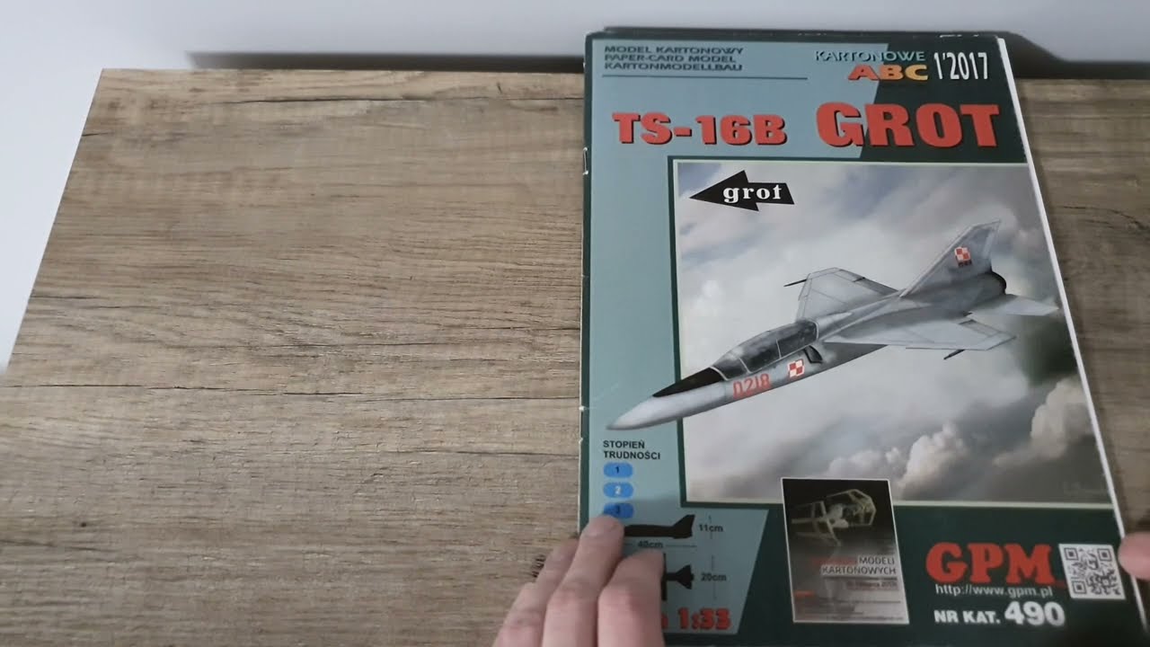 TS 16B ,,GROT'' GPM nr 490 -  PRZEKARTKOWANIE