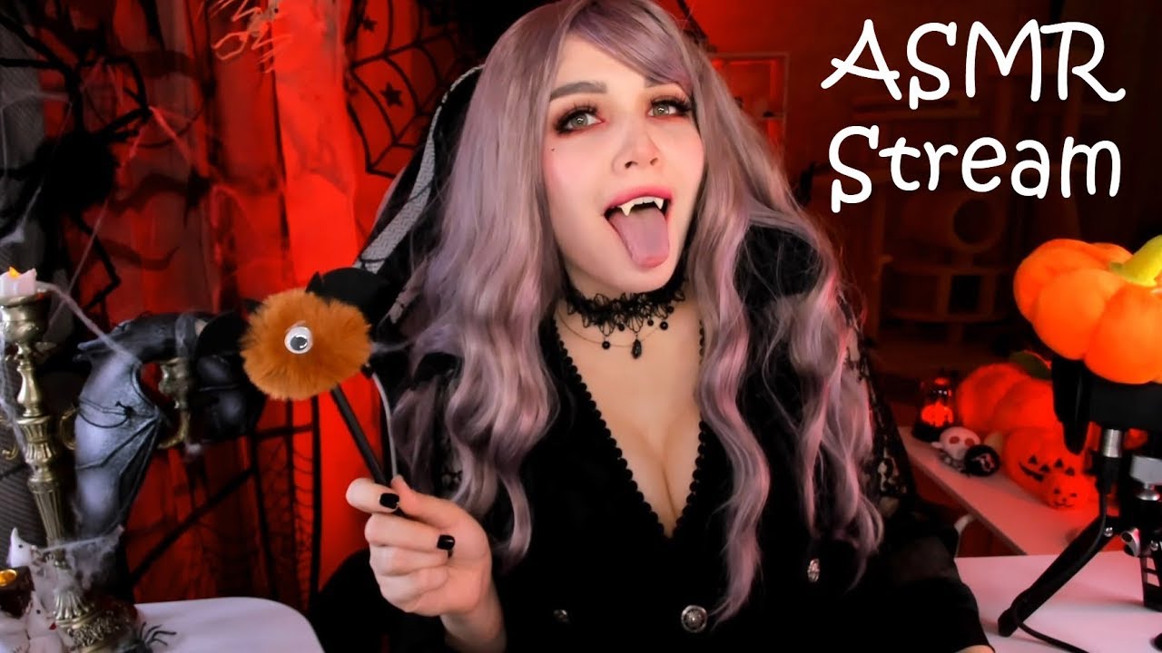 АСМР Стрим KittyKlaw запись от [26.10.19]  🎧🌙✨ [ASMR Stream Reupload]