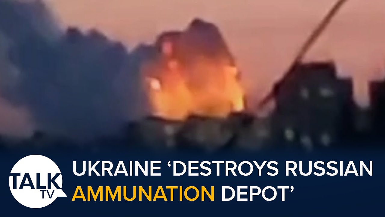 Ukraine &lsquo;Destroys Major Russian Ammunition Depot&rsquo; In Missile Strike On Occupied Donetsk Region