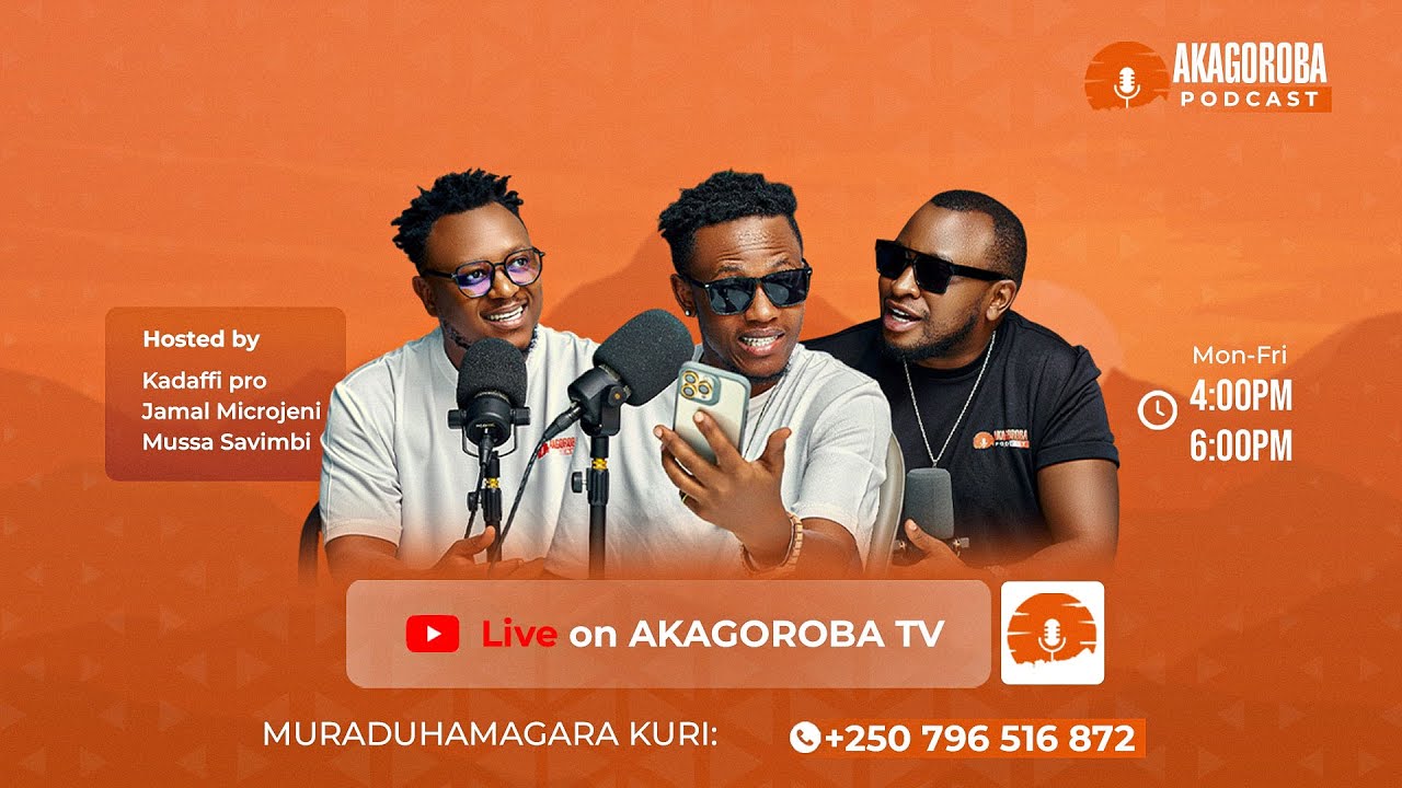 AKAGOROBA PODCAST🎙️🔥 13/10/2025: N'IBICIKA HIRYA NO HINO KADAFFI,PANDA HARAHIYE 🔥