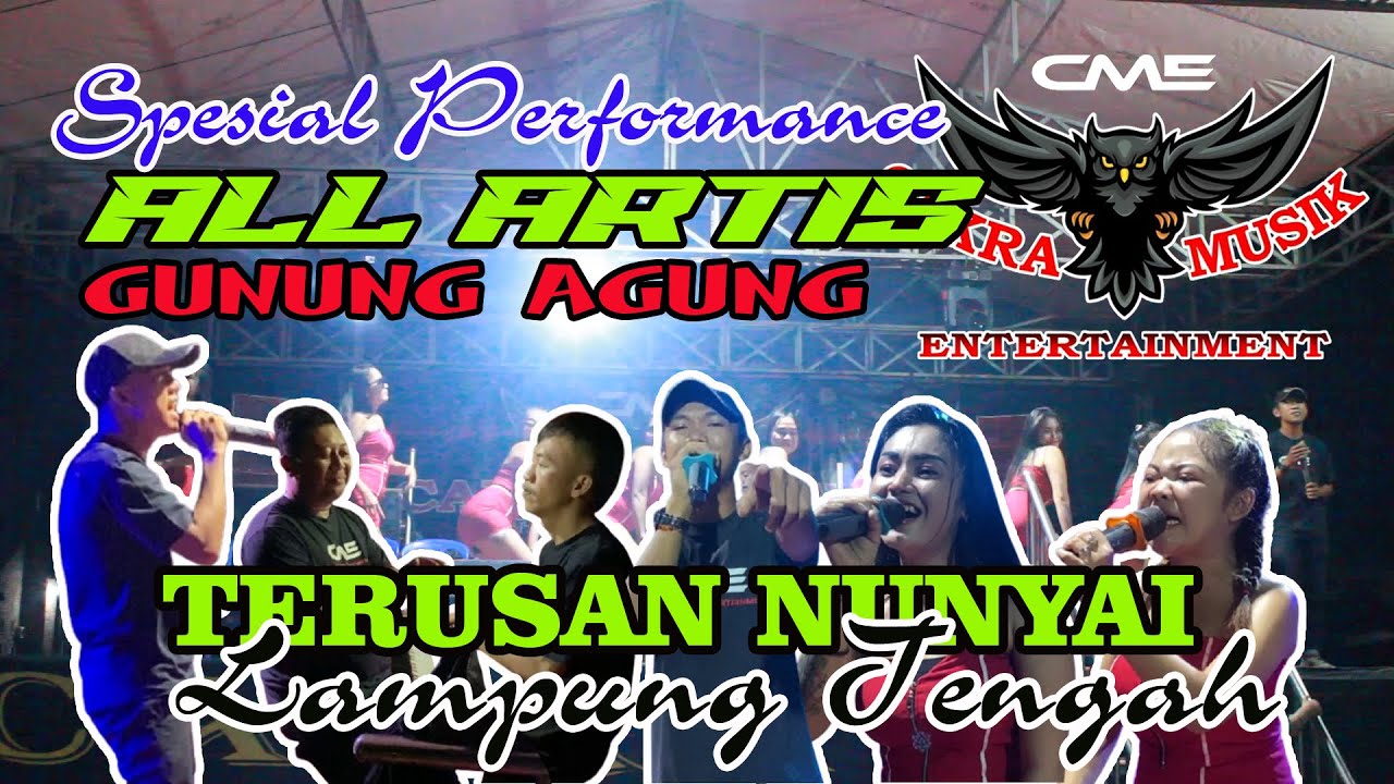 CAKRA MUSIK LIVE TERUSAN NUNYAI | PERFORM ALL ARTIS | DINDA JONI, KANDA ALAN | AJO IYO, KANDA ARI