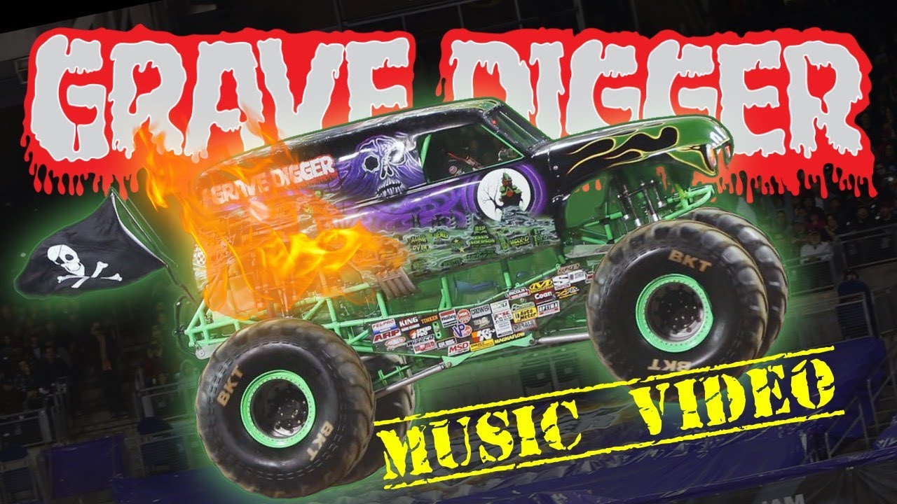 Grave Digger Monster Truck Music Video #monsterjam #monstertruck #gravedigger