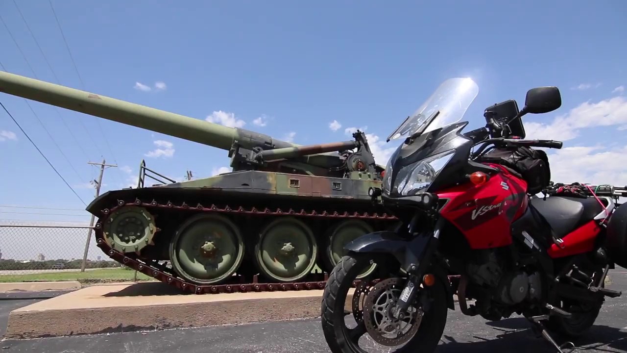 Can a vstrom make it across the country?