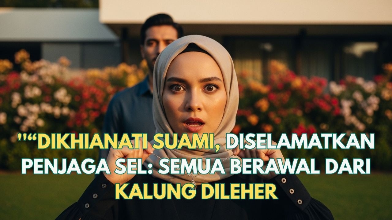 “Dikhianati Suami, Diselamatkan Penjaga Sel: Semua Berawal dari Kalung di Leherku”