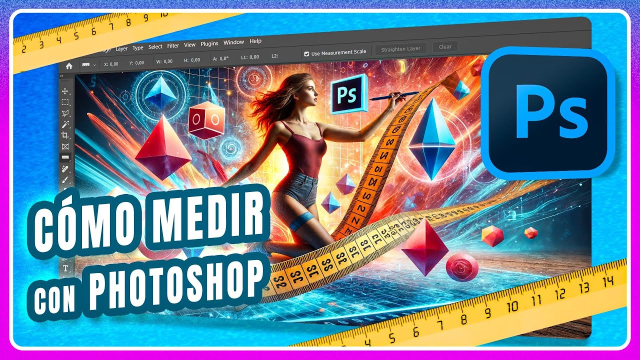 💡 ¡Qué útil! Cómo MEDIR cosas con PHOTOSHOP 📐📏