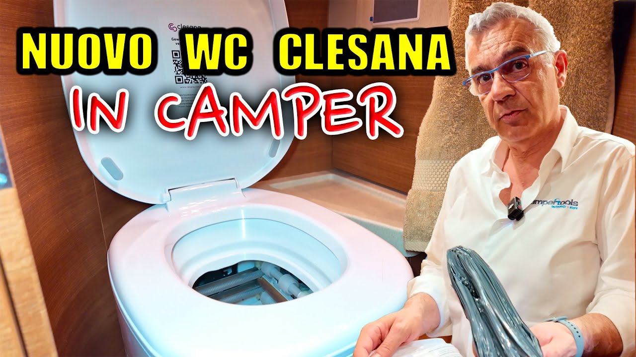 WC in CAMPER 😱 CLESANA C1