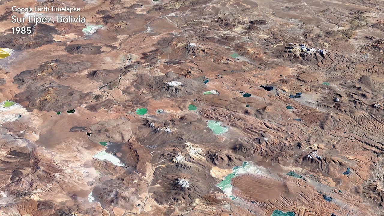 Fragile Beauty - Timelapse in Google Earth