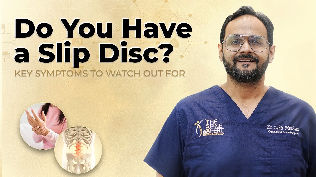 Do You Have a Slip Disc? Key Symptoms to Watch Out For #spinedoctor #spinehealth
