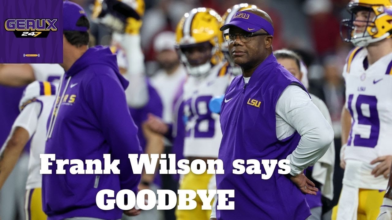 Where LSU turns with Frank Wilson going to Ole Miss