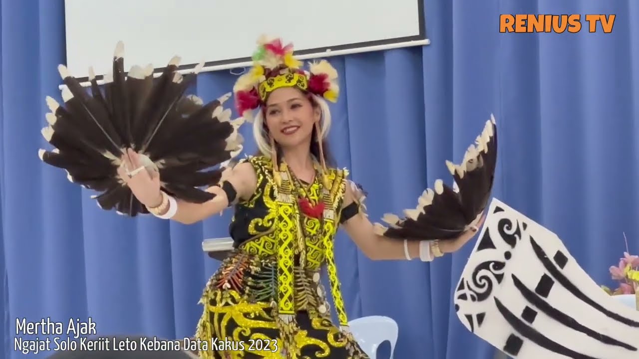 Ratu Kebana 2023 Ngajat Solo - Mertha Ajak