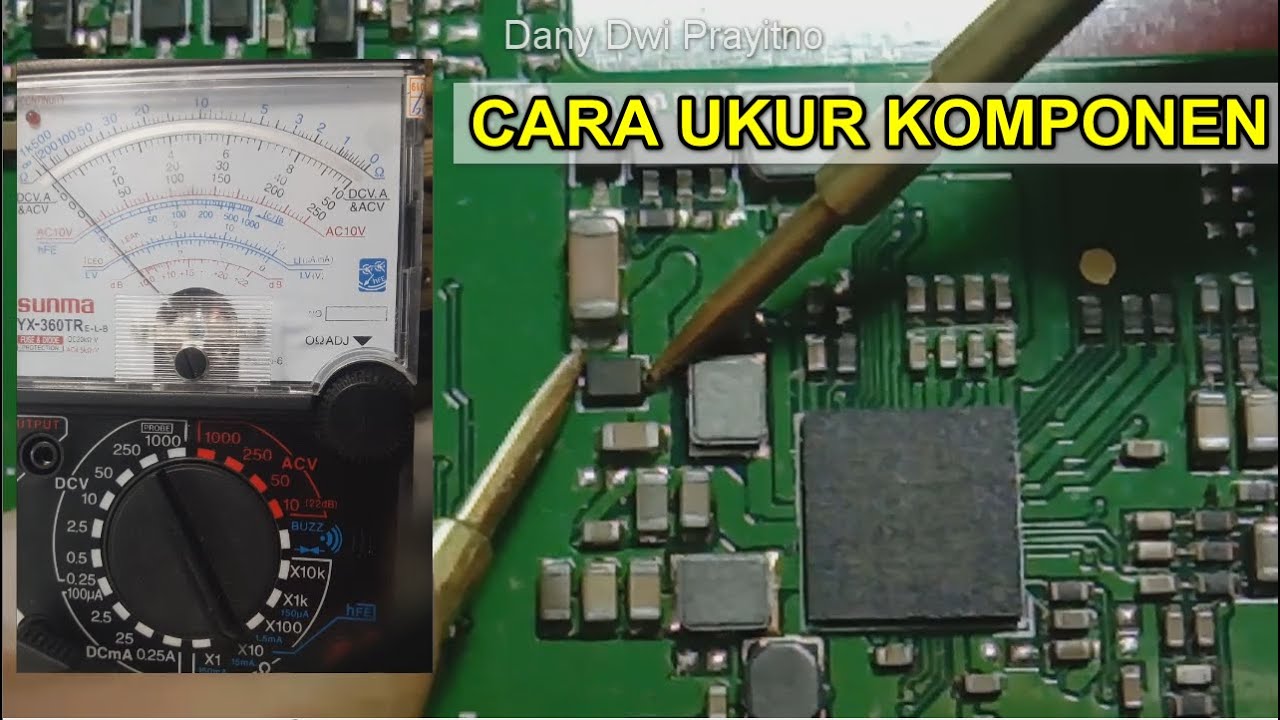 Cek Komponen HP Menggunakan Multitester @ Servis HP Pemula