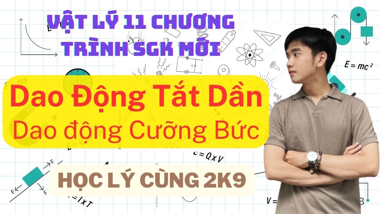 [Vật Lý 11] Bài 6: Dao Động Tắt Dần - Dao Động Cưỡng Bức  - Hiện Tượng Cộng Hưởng
