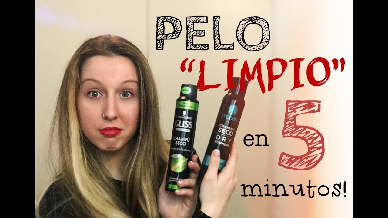 CHAMPÚ EN SECO · Lavarse el pelo ASI ¿FUNCIONA?
