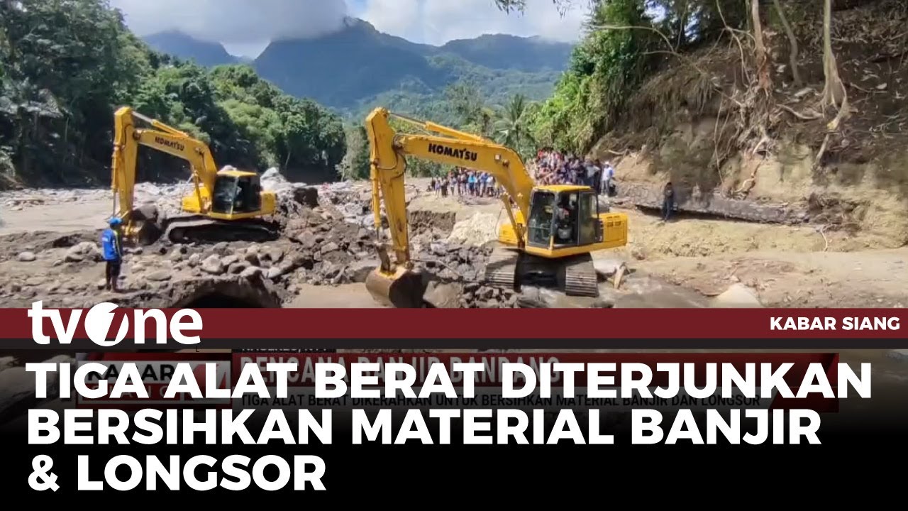 Kementerian PUPR Kerahkan Tiga Alat untuk Bersihkan Material Banjir dan Longsor di NTT | tvOne