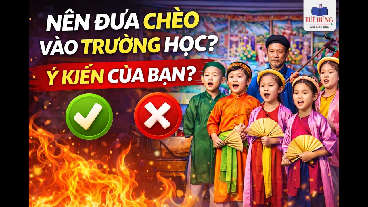 Phóng sự CLB Chèo Tiểu học Nhân Hòa | Giữ lửa nghệ thuật chèo trong trường học