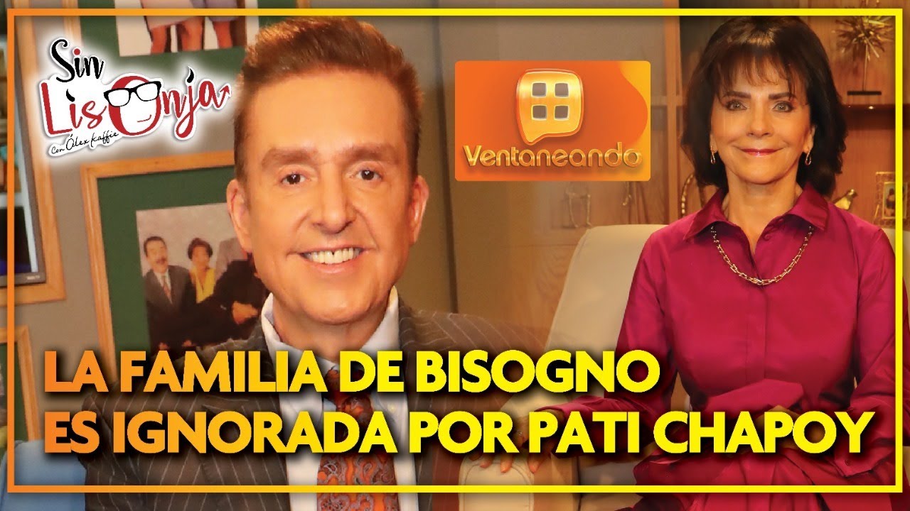 PATI CHAPOY ignora a la familia de BISOGNO en su aniversario luctuoso