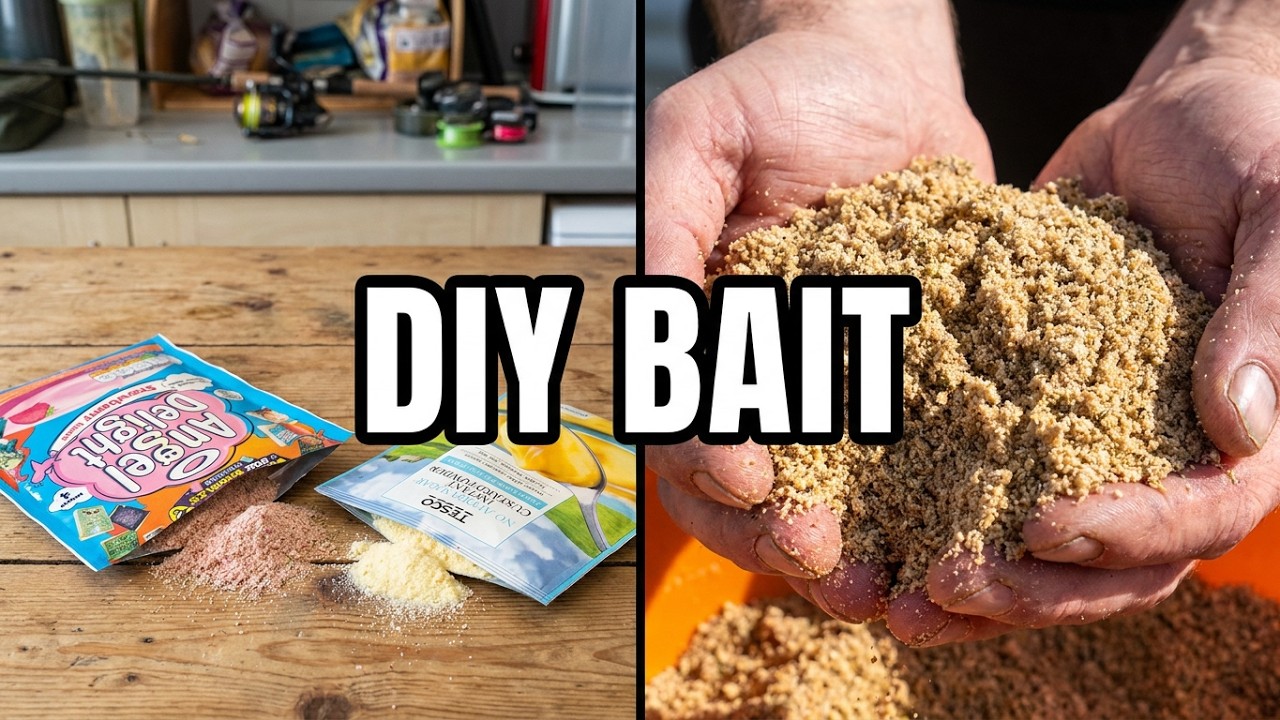 HOW TO make a basic ground  bait. For Carp and small fish.
