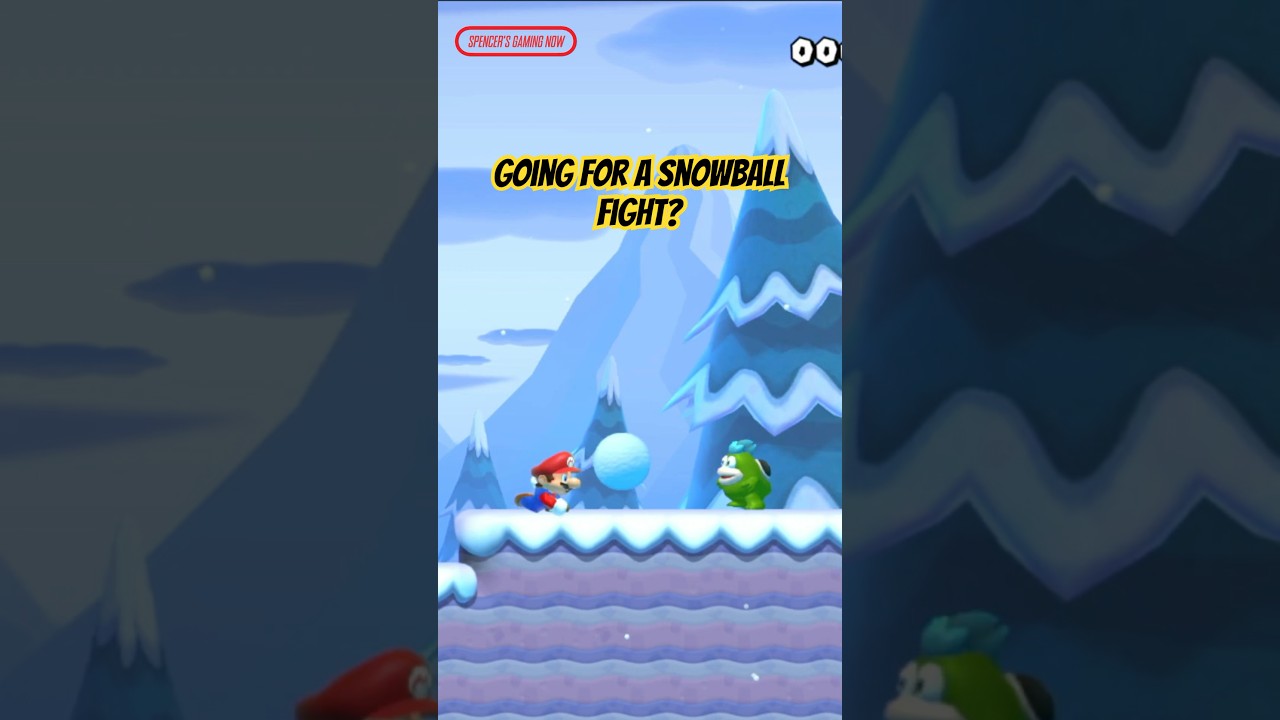 NintenDONT Get FROSTBITE #youtubeshorts #ytshorts #nintendo #mario #shortvideo #shorts #gaming