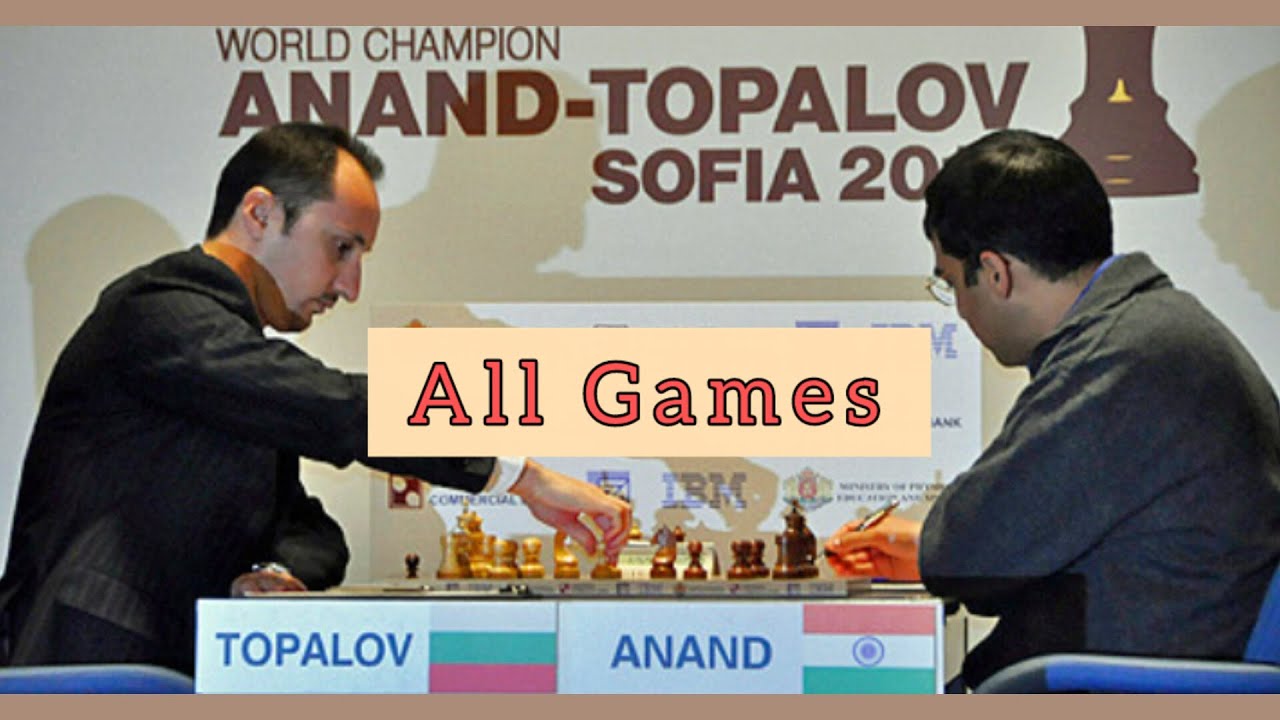 Viswanathan Anand Vs Veselin Topalov | World Championship Match 2010 All Games