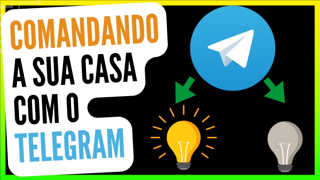 Como comandar sua casa através do Telegram com BOTÕES customizados via NODE-RED