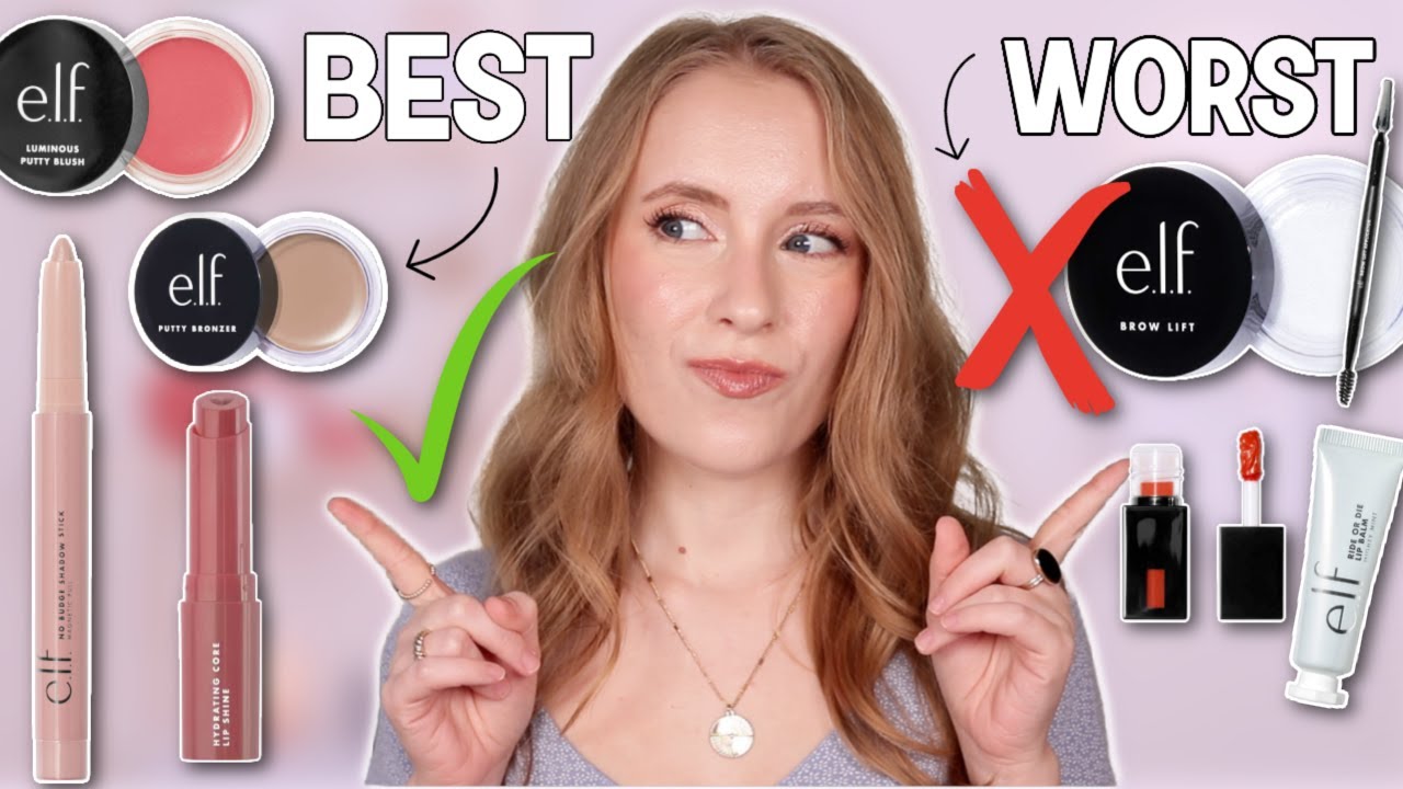 Best & Worst of ELF Cosmetics 2022! What's ACTUALLY Worth It?