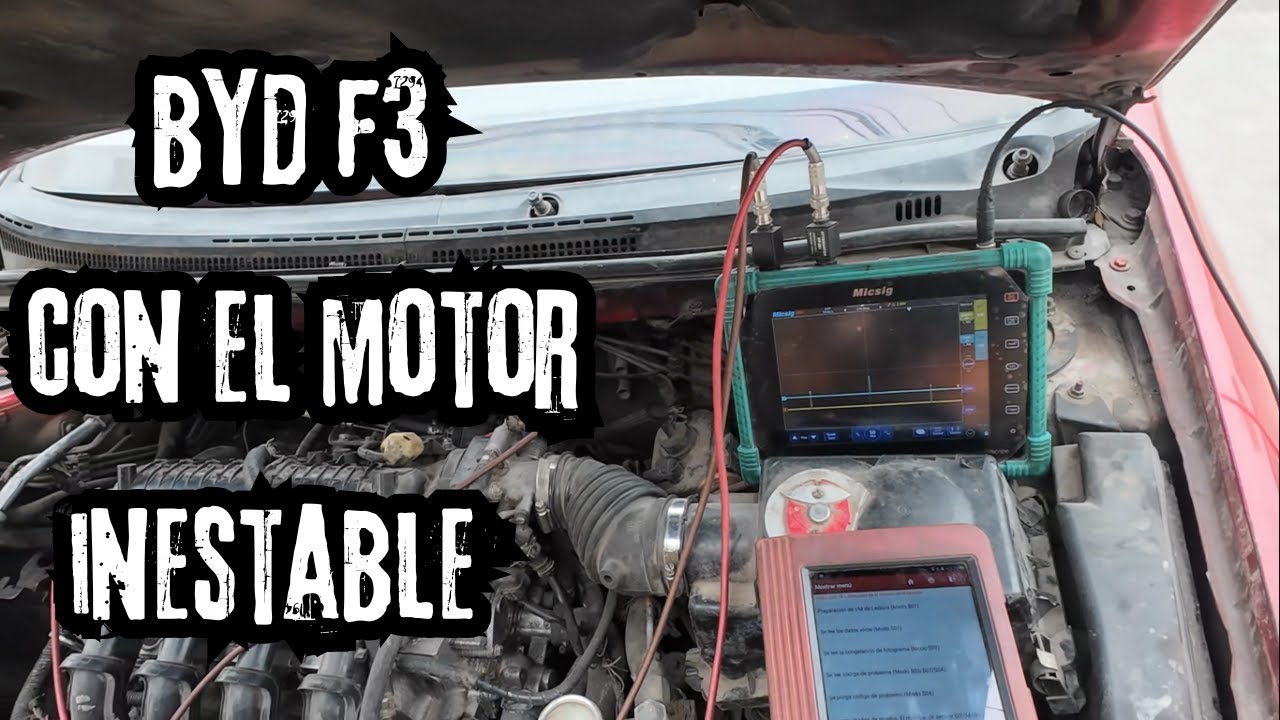 BYD F3 con el motor inestable - tironea - jalonea al acelerar