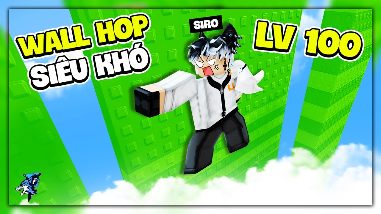 Tui Wall Hop Vì Viewer Thách !!! Siro Bám Tường Roblox Siêu Khó