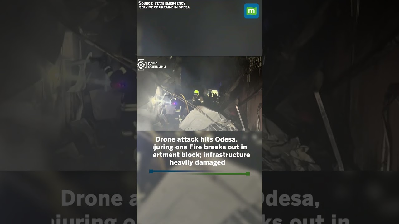Russian air attack on Ukraine's Odesa damages homes, hits infrastructure, say officials