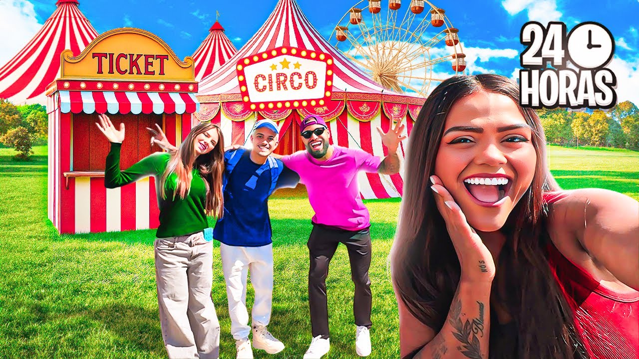 24 HORAS NO MAIOR CIRCO DO BRASIL !!!