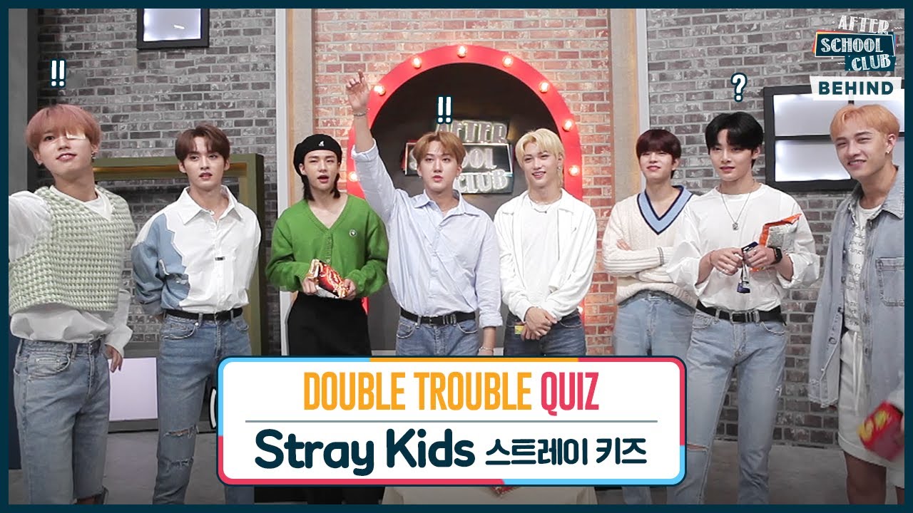 [After School Club] ASC Double Trouble Quiz with Stray Kids (ASC 더블트러블 퀴즈 with 스트레이키즈)