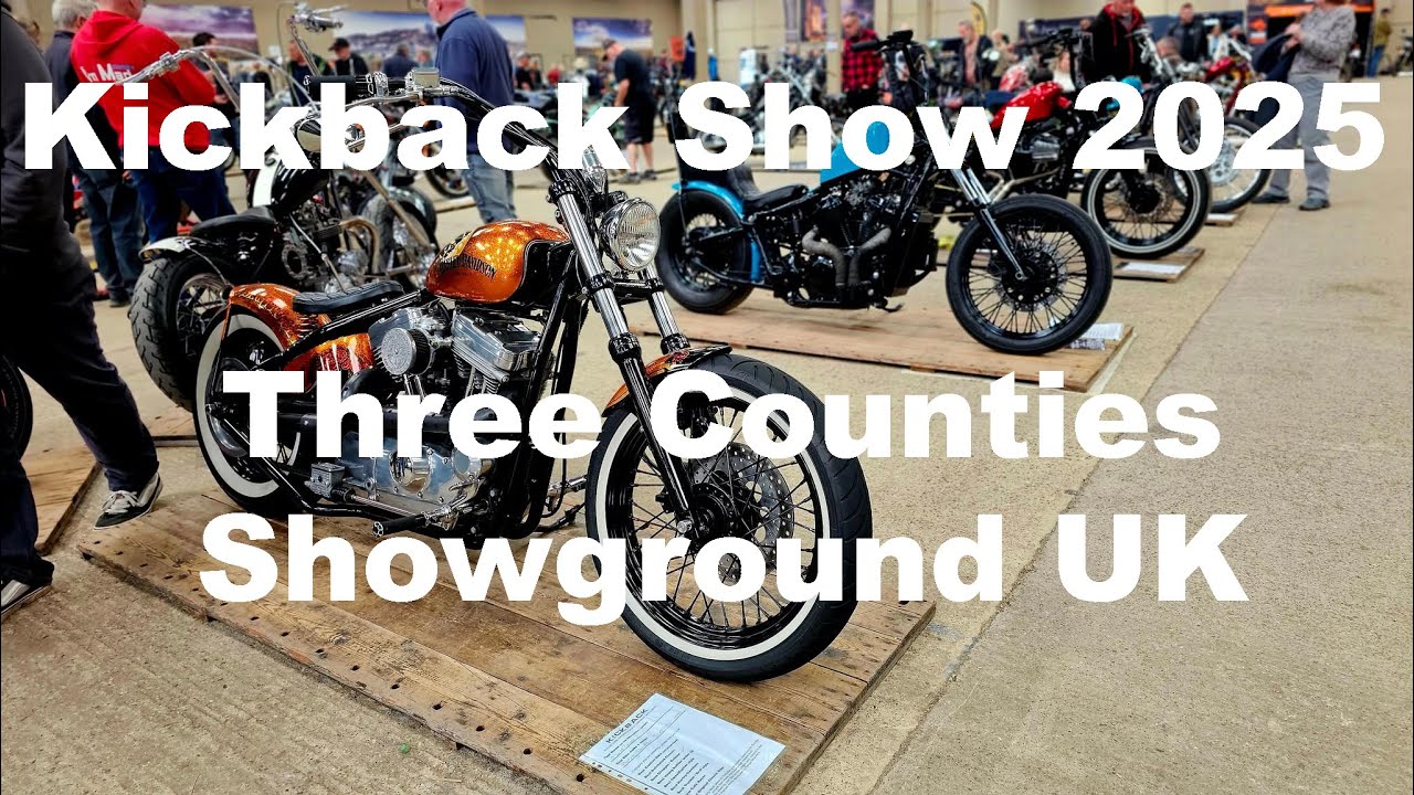 Kickback Custom and Classic Bike Show 2025, Three Counties Showground UK