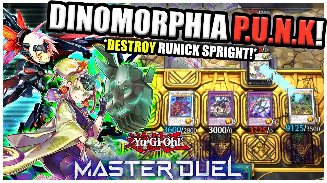 NO ONE IS PLAYING THIS!? | P.U.N.K. Dinomorphia Deck Profile and How to play | Yu-Gi-Oh! Master Duel