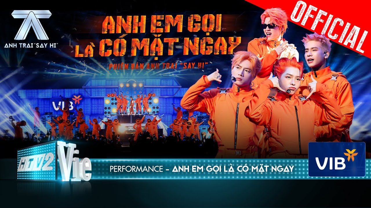 ANH EM GỌI L&Agrave; C&Oacute; MẶT NGAY - JustaTee, Đức Ph&uacute;c, Qu&acirc;n A.P, Captain, Anh T&uacute; | ATSH [Performance]