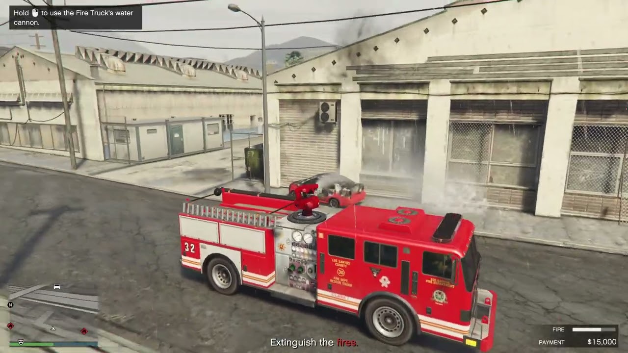 GTA V online Hasičské mise a úkol pro Casíno