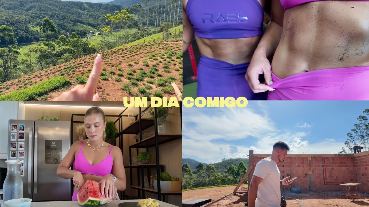 vlog: treinos, crossfit, orçamentos na obra, minhas árvores