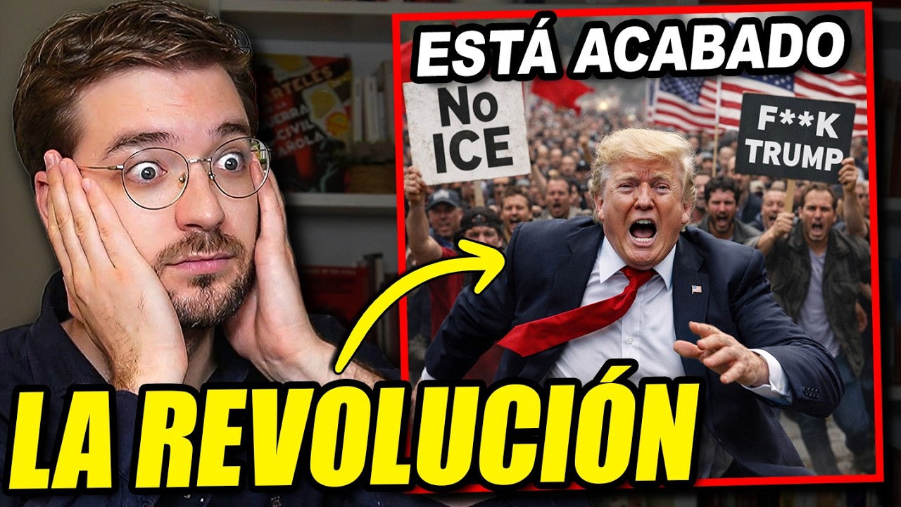 EEUU ESTALLA CONTRA TRUMP. GRAN MANIFESTACI&Oacute;N. EST&Aacute; ACABADO.