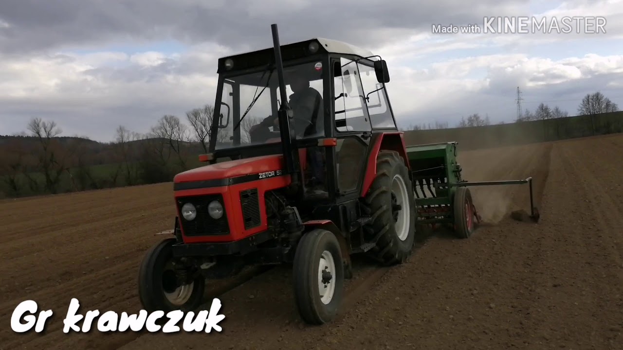 Siewy jęczmienia 2019 zetor 5211 w akcji!!!