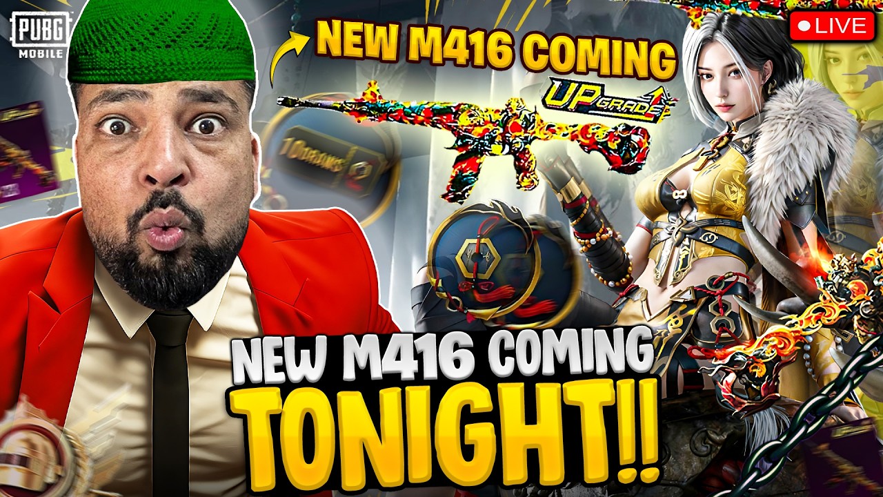 NEW M416 COMING TONIGHT - ARE YOU READY 😍🤩 - FMRADIO GAMING