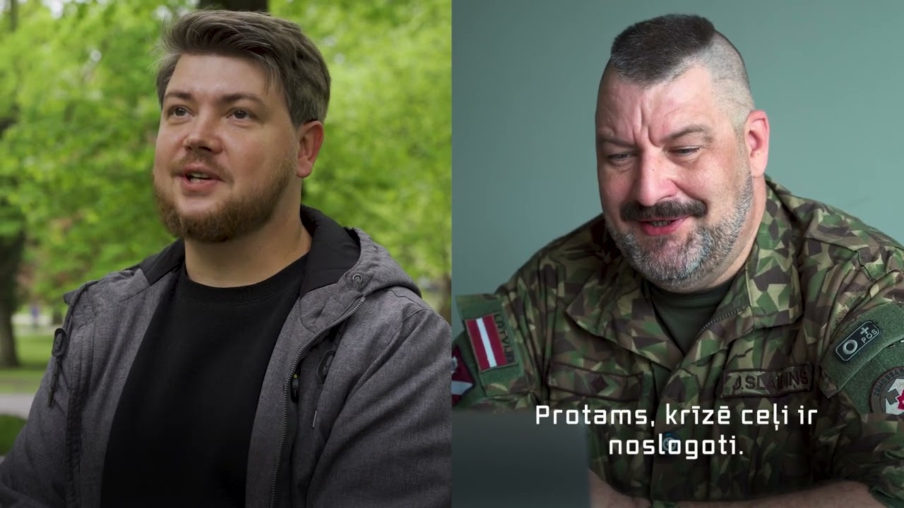 Zemessardzes &scaron;tāba virsnieks Jānis Slaidiņ&scaron; vērtē iedzīvotāju gatavību krīzes situācijām