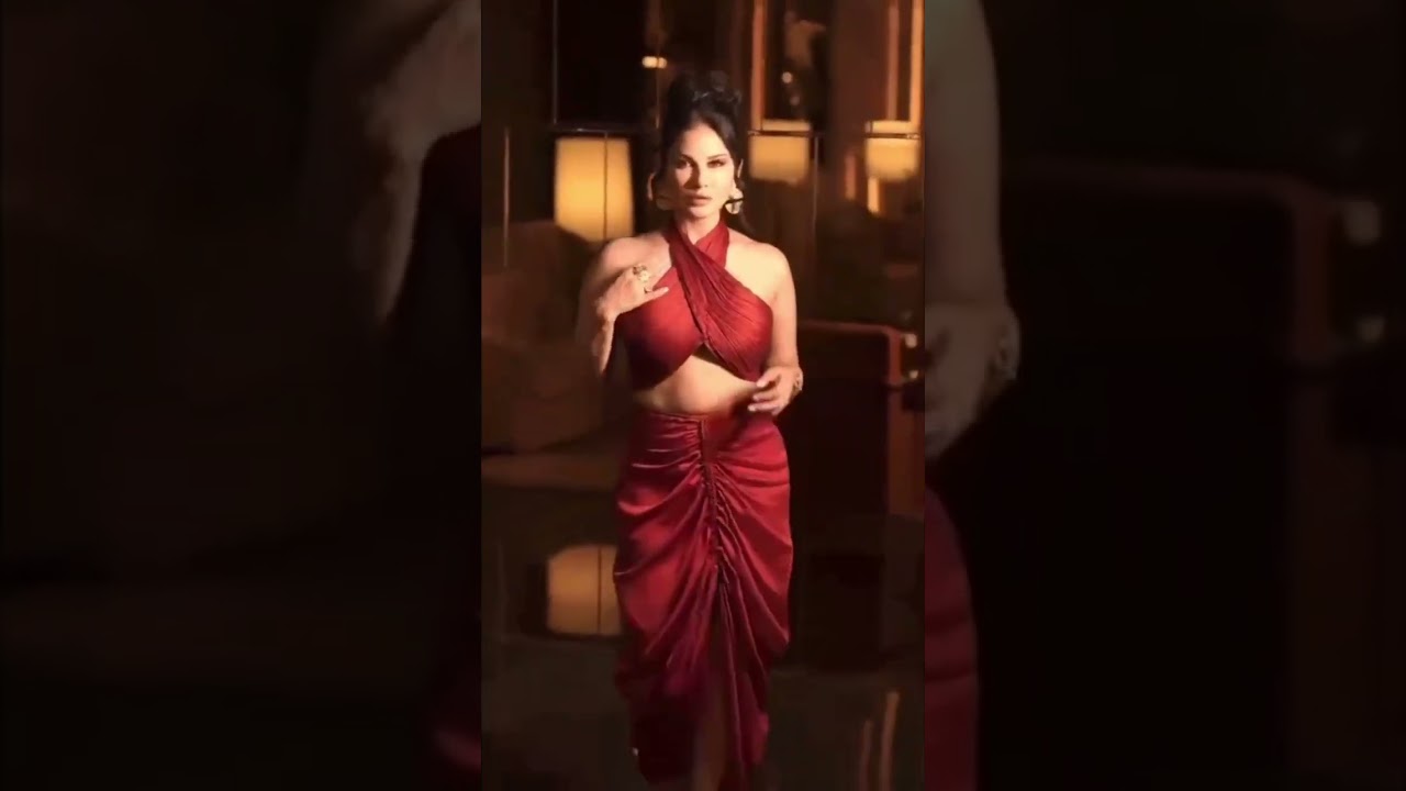 Unbelievable! Sunny Leone's Red Hot Dress Sets the Internet on Fire!