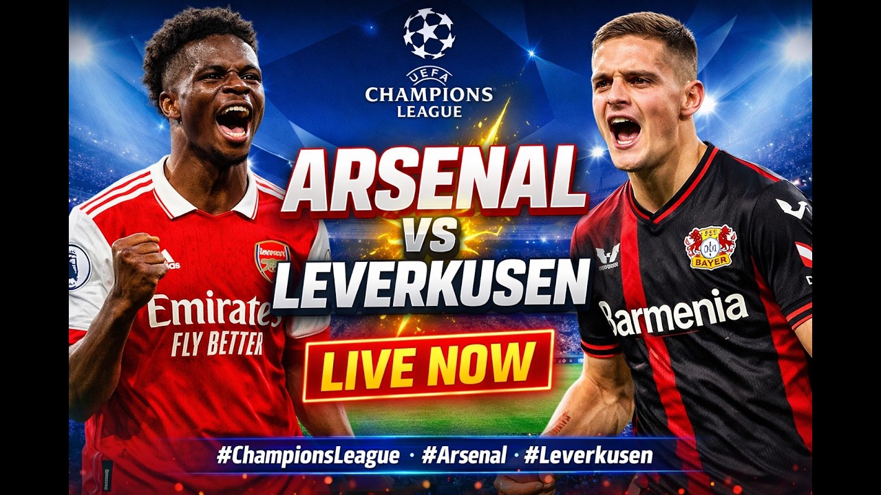 ARSENAL vs LEVERKUSEN LIVE 🔴 | Champions League Round of 16 | Watch Along & Live Reaction