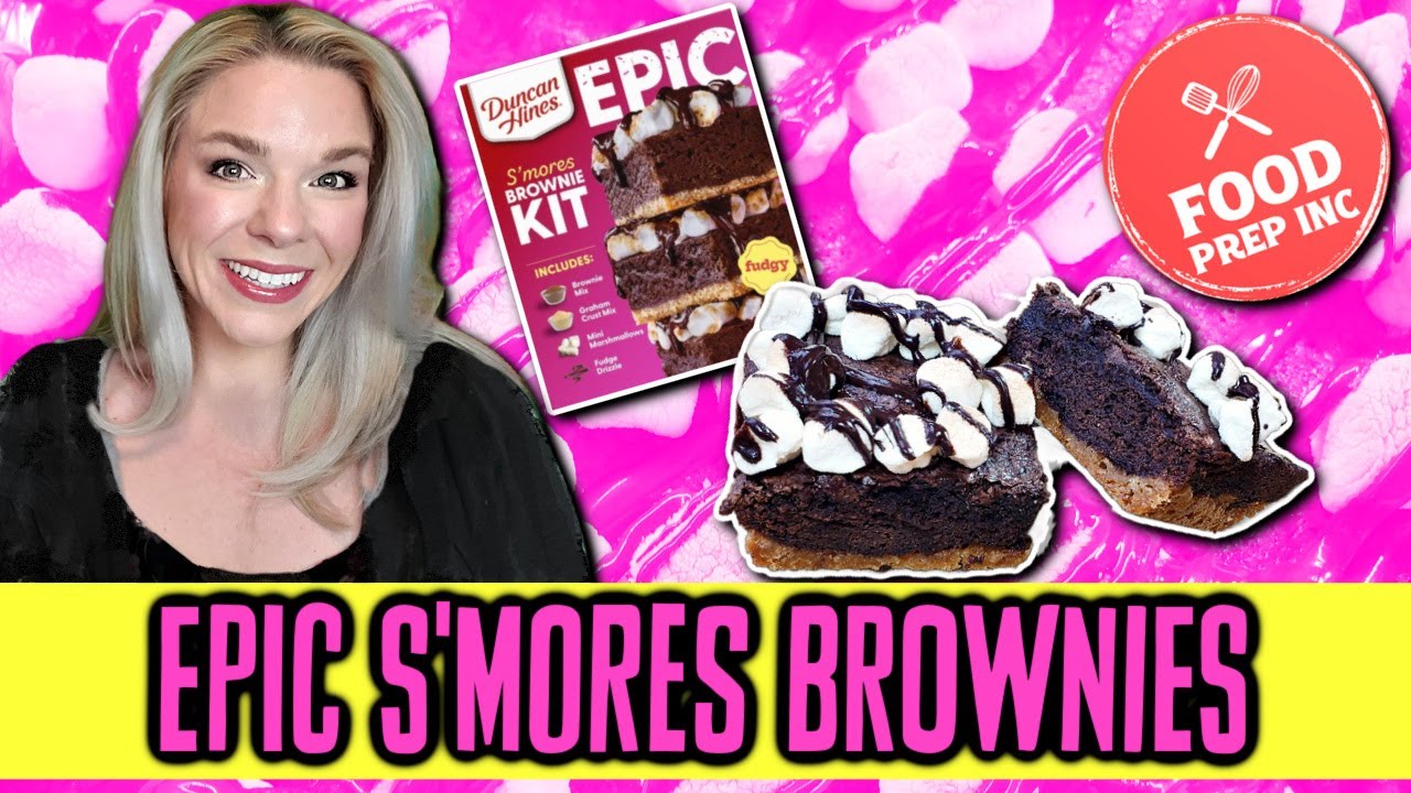 Как приготовить набор для брауни Duncan Hines Epic S'Mores