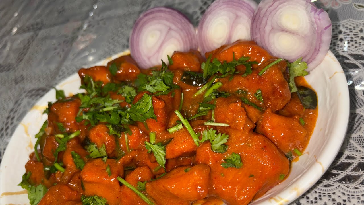 Hyderabadi chicken 65 (wid gravy)