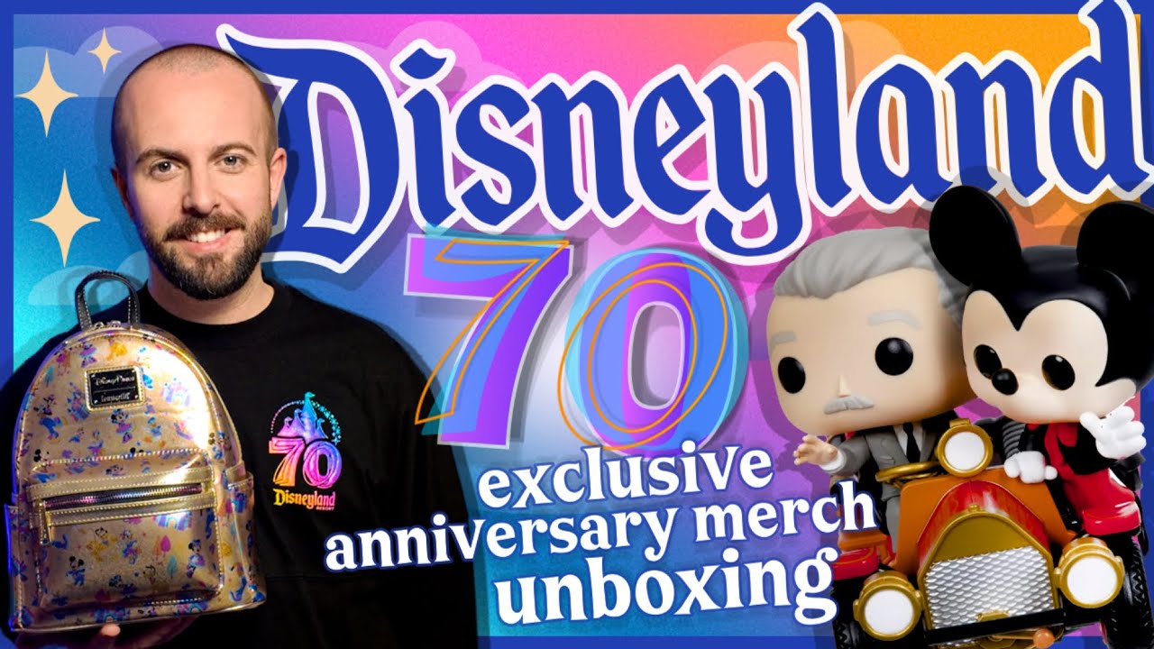 You Can’t Get This in the UK!? Rare Disneyland 70th Merch Unboxed!
